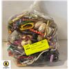 Image 1 : LARGE BAG FULL OF ESTATE JEWELRY-ESTATE