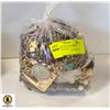 Image 1 : LARGE BAG FULL OF ESTATE JEWELRY-ESTATE