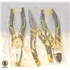 Image 1 : NEW CHTON 3 PIECE PLIERS SET
