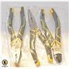 Image 1 : NEW CHTON 3 PIECE PLIERS SET