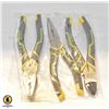 Image 1 : NEW CHTON 3 PIECE PLIERS SET
