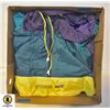 Image 1 : WETSKINS RAIN HOODED PONCHO/TARP WITH