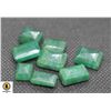 Image 1 : #03-GENUINE GREEN EMERALD GEMSTONE 51.30CT