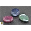 Image 1 : #98-GENUINE RUBY &  SAPPHIRE & EMERALD 70.00CT