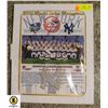 Image 1 : NEW YORK YANKEES 2000 WORLD SERIES PLAQUE WITH