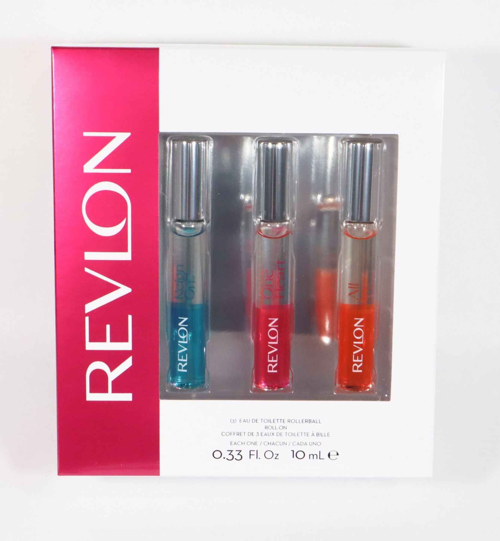 NEW REVLON ROLL ON 3 PACK PERFUME. SCENTS INCLUDED - Kastner Auctions