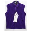 Image 1 : NEW CORE365 BY NORTH END WOMENS PURPLE FLEECE VEST