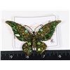 Image 1 : NEW LARGE RHINESTONE BUTTERFLY BROOCH