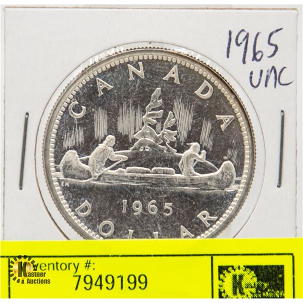 1965 CANADIAN SILVER DOLLAR