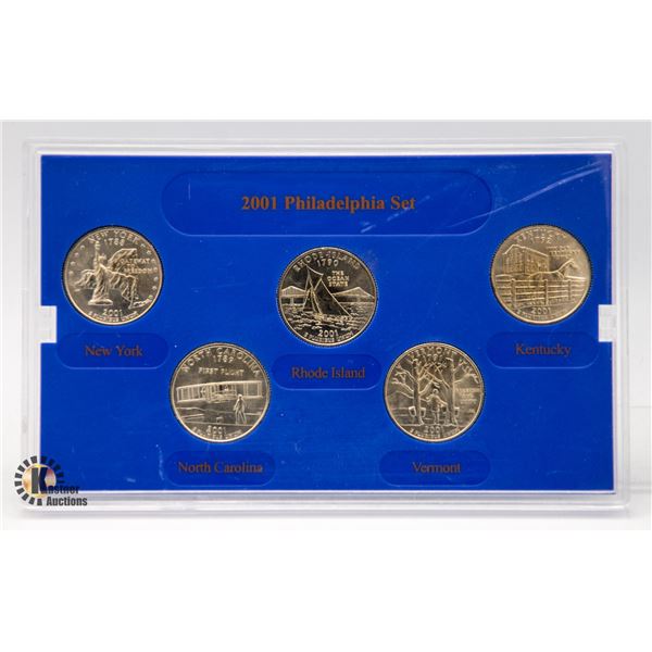 2001 USA 5 COMMEMORATIVE PHILADELPHIA