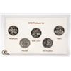 Image 1 : 2000 USA 5 COMMEMORATIVE PLATINUM COIN SET