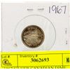 Image 1 : 1967 SILVER CANADIAN DIME