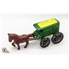 Image 1 : 1920'S METAL HORSE & COACH TOY