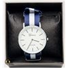 NEW MENS GENEVA "PLATINUM" QUARTZ MOVEMENT