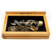 Image 2 : WOLF JEWELRY BOX CONTAINING 6 NECKLACES