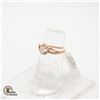 Image 2 : 10KT ROSE GOLD BRILLIANT CUT DIAMOND RING