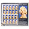 Image 1 : x20 USA COMMEM. 32c MARILYN MONROE STAMPS