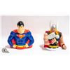 Image 1 : THOR & SUPERMAN COIN BANKS