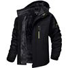 NEW TACVASEN MENS LARGE FLEECE LINED WINTER JACKET