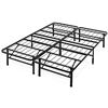 NEW ZINUS 14" DELUXE SMART BASE METAL PLATFORM BED