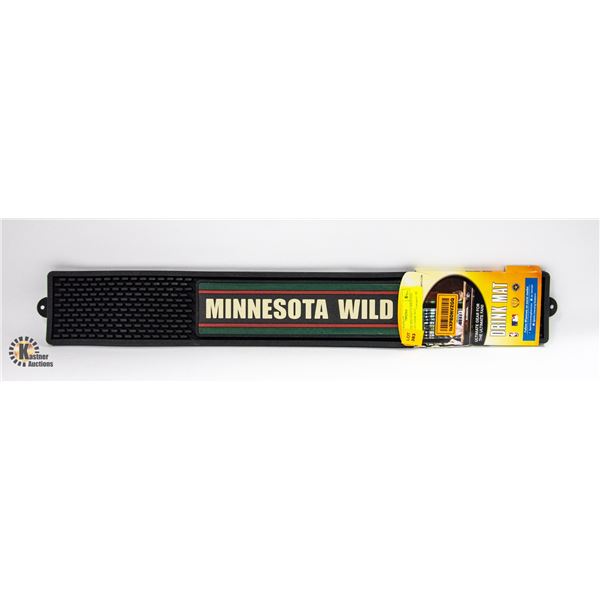 NEW NHL MINNESOTA WILD BAR TENDERS DRINK MAT