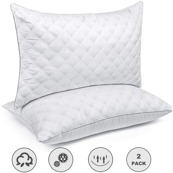 NEW SORMAG KING SIZE LUXURY SOFT PILLOWS 2 PCS