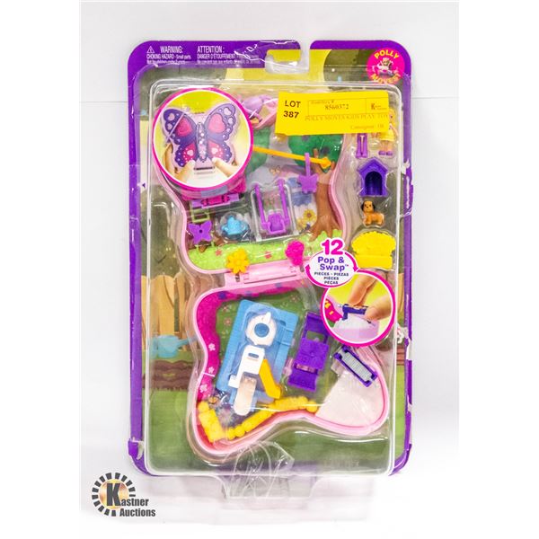 NEW POLLY MOVES KIDS PLAY TOY SET