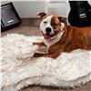 Image 2 : LUXURY FAUX FUR ORTHOPEDIC DOG BED 60 X 35" GIANT