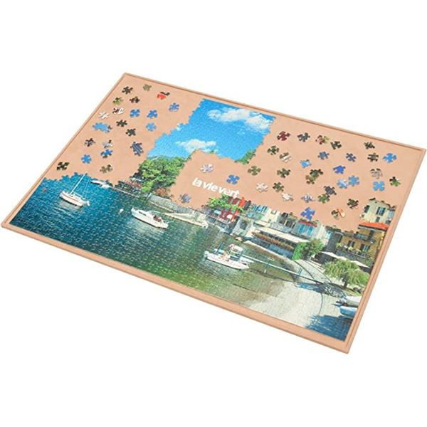 NEW LA VIE VERT WOODEN JIGSAW PUZZLE BOARD FITS