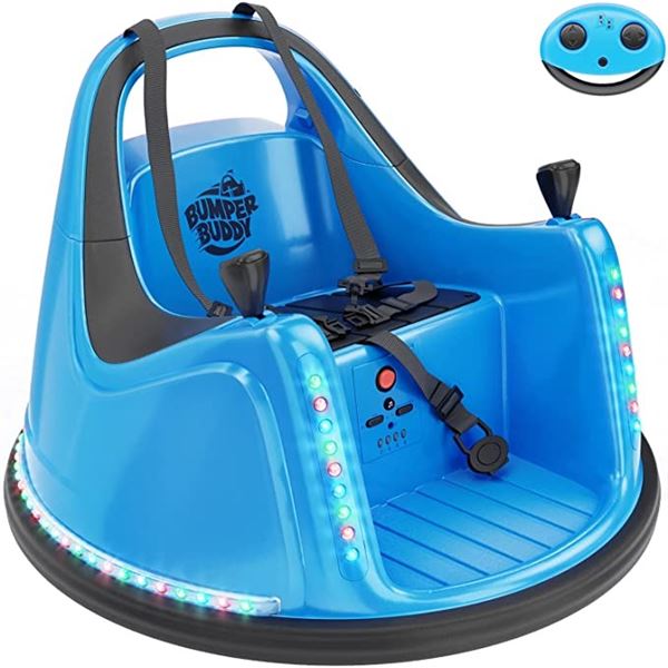 NEW 360 DEGREE ROTATION BUMPER CAR WITH REMOTE