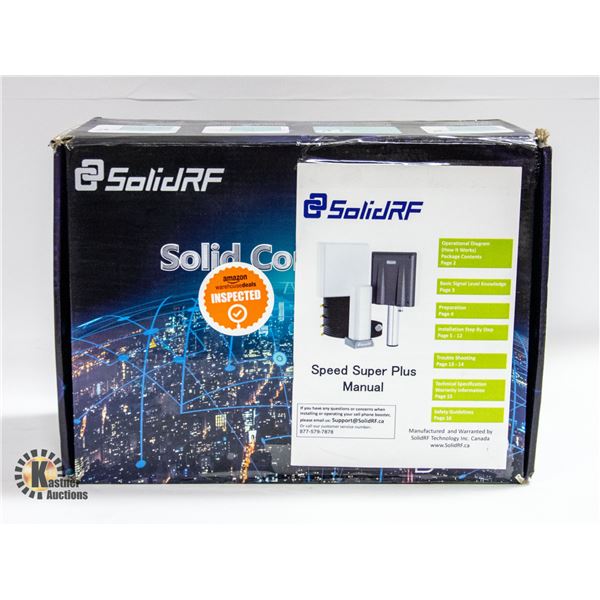 NEW SOLIDRF 5 BAND SIGNAL BOOSTER ( SPEED SUPER +