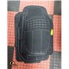 SET OF 2 UNIVERSAL RUBBER FLOOR MATS