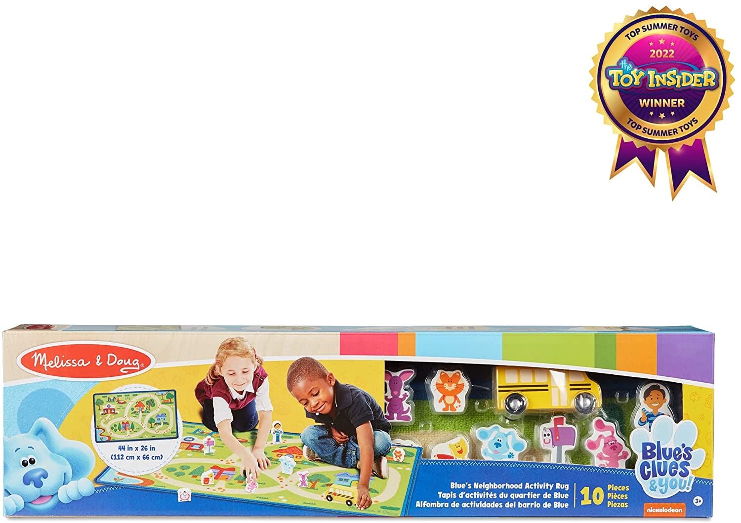 NEW MELISSA & DOUG BLUES CLUES ACTIVITY RUG