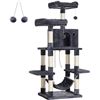 Image 1 : NEW FEANDREA CAT TREE CONDO WITH SCRATCH POSTS &