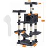 Image 2 : NEW FEANDREA CAT TREE CONDO WITH SCRATCH POSTS &