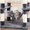 Image 4 : NEW FEANDREA CAT TREE CONDO WITH SCRATCH POSTS &