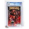 MARVEL TIMELESS #1 CGC COMIC, 2ND PRINT VARIANT