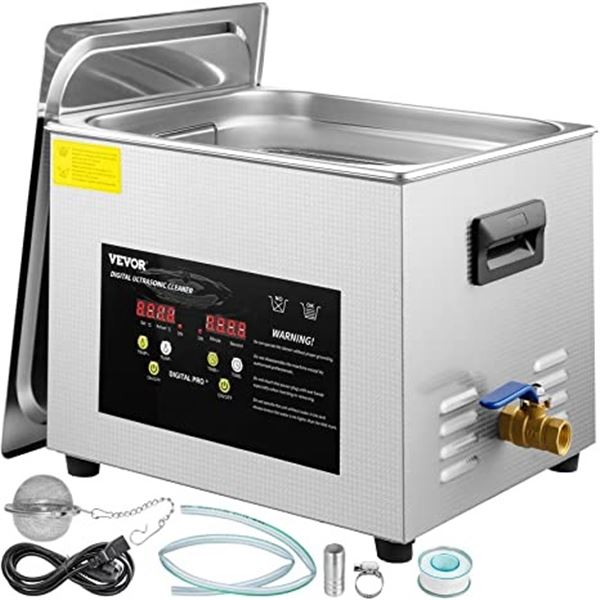 NEW VEVOR 15L PROFESSIONAL ULTRASONIC CLEANER