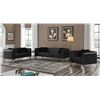 NEW FABRIC BLACK DELUXE SOFA/LOVESEAT/CHAIR SET