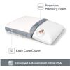 Image 1 : NEW SEALY MOLDED MEMORY FOAM PILLOW