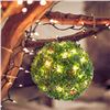 NEW LEWONDR CHRISTMAS MISTLETOE KISSING BALL LIGHT