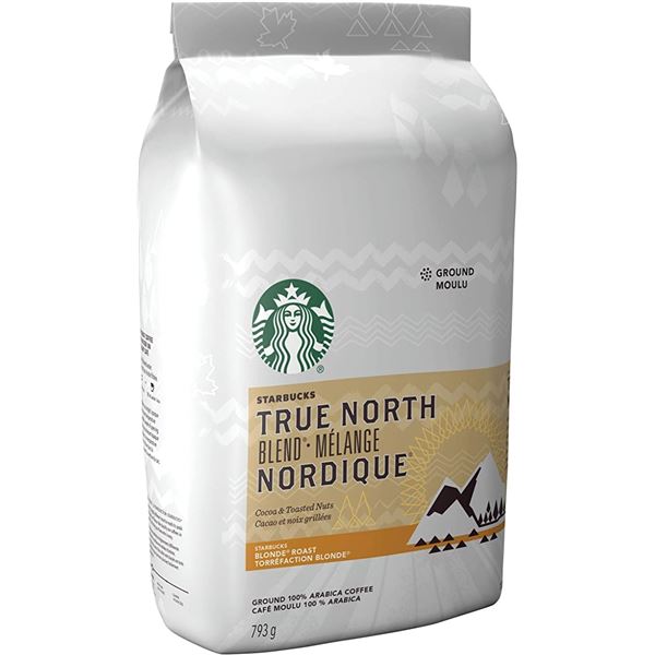 NEW STARBUCKS TRUE NORTH BLEND BLONDE ROAST 793G