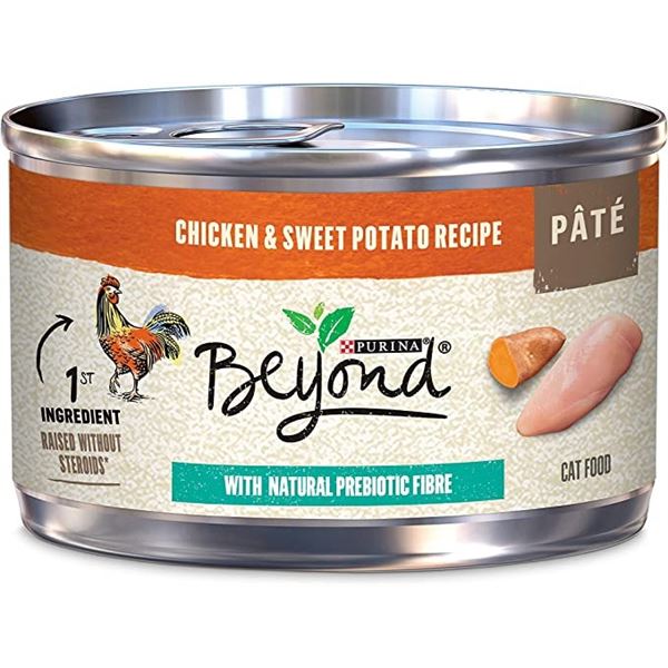 PACK OF 12 PURINA BEYOND CHICKEN CAT FOOD