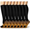 Image 1 : PACK OF 6 SIZE SMALL COPPER COMPRESSION SOCKS