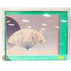 Image 1 : VINTAGE 1980'S ART PRINT FRAMED 30" X 24"