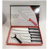 Image 1 : KITCHEN KING - 6 PIECE KITCHEN KNIFE SET (BLACK)