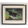 Image 1 : "DOUBLE TROUBLE" BY HOWARD CONEYBEAR PRINT 35" X