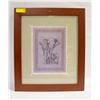Image 1 : FRAMED PRINT BY NANCY STNAILEY 20" X 23"