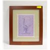 Image 1 : FRAMED PRINT BY NANCY STNAILEY 20" X 23"