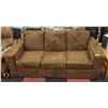 Image 1 : BROWN FABRIC SOFA 80" X 36" X 32"